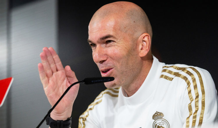 Zinedine Zidane, técnico del Real Madrid Foto EFE