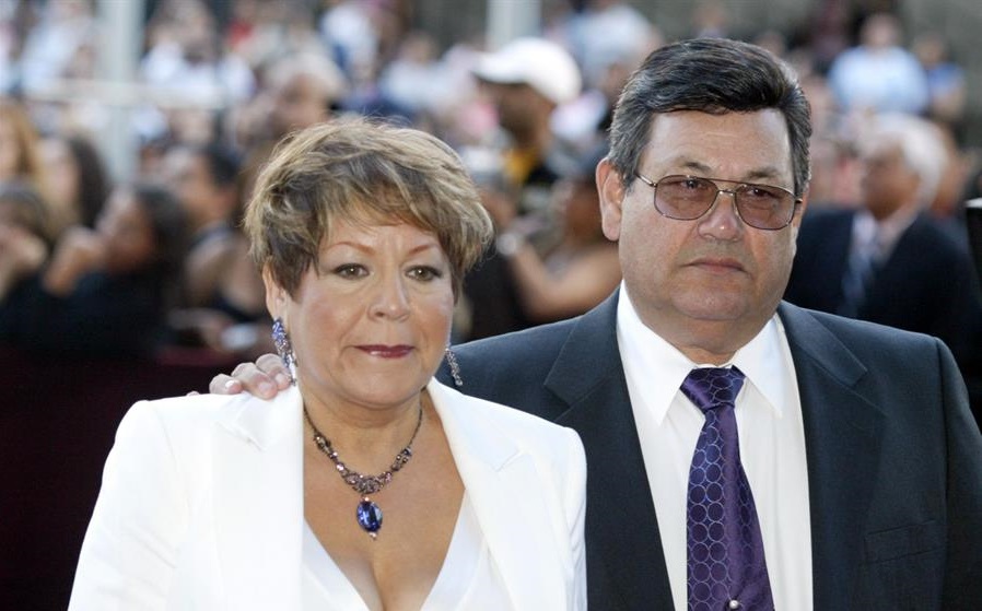 Marcella y Abraham  Quintanilla, padres de Selena. Foto: EFE