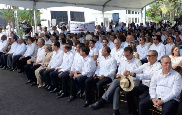 Actos en el Centro de Capacitación Ascanio Arosemena de la Autoridad del Canal de Panamá. Foto/ Víctor Arosemena