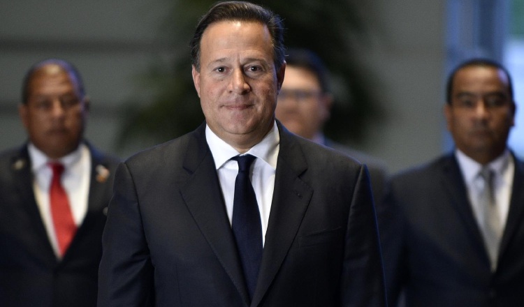 Expresidente Juan Carlos Varela