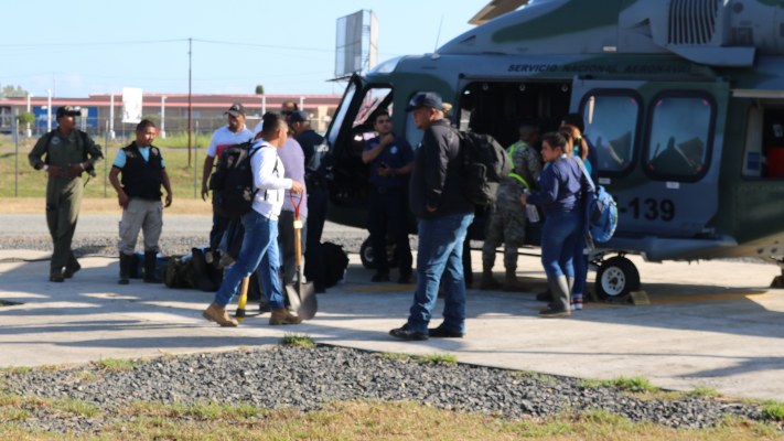 La mayoría de los evacuados tenían golpes, heridas y contusiones con objetos contundentes.