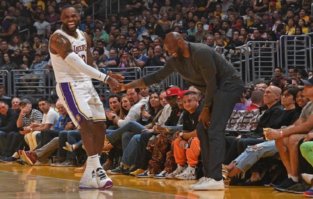 LeBron y Kobe eran buenos amigos.