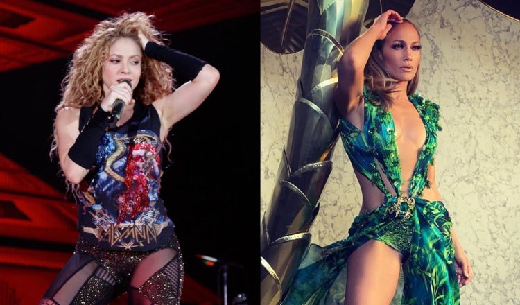 Shakira y Jennifer Lopez se lucirán esta noche.  Fotos: Instagram