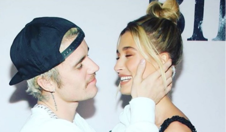 Justin Bieber y Hailey Baldwin.  Foto: Instagram