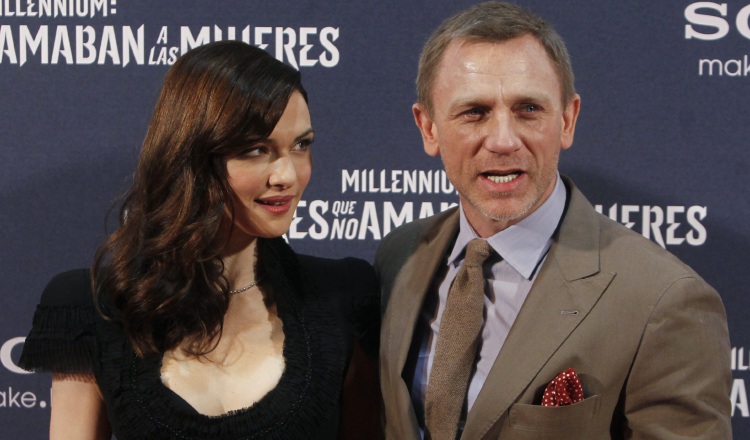 Daniel Craig y su esposa Rachel Weisz.