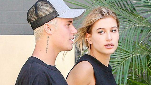 Justin Bieber y Hailey Baldwin. Foto: planeta.pe