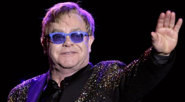 Elton John, participará en concierto a  beneficio de oenegés para ayudar a paliar los efectos del coronavirus. Foto: EFE