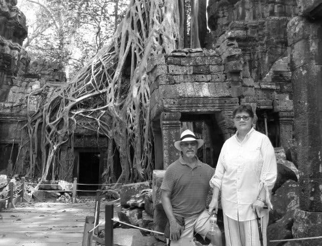 Las ruinas de Ta Prohm, cubiertas de enormes raíces de árboles. Allí filmaron 