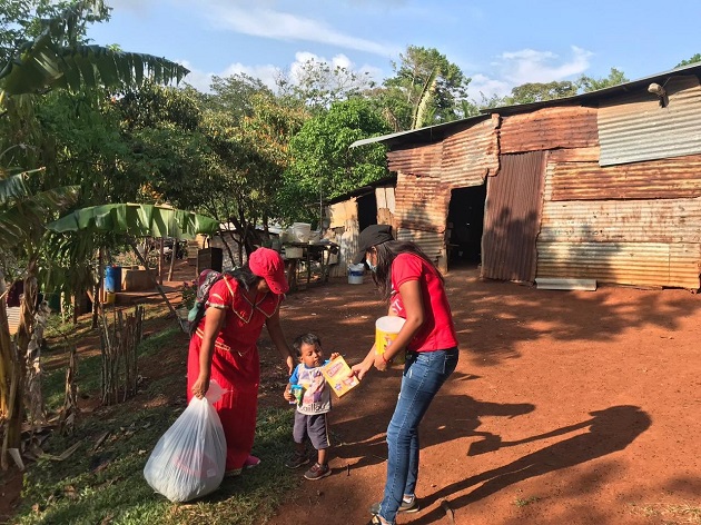 La ayuda a las comunidades indígenas para afrontar el COVID-19 ha llegado con el Plan Panamá Solidario.