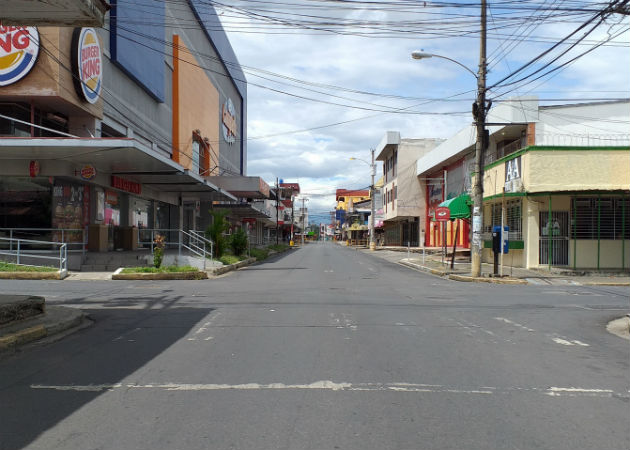 La pandemia de coronavirus ha impactado en los comercios chiricanos. Foto: José Vásquez. 