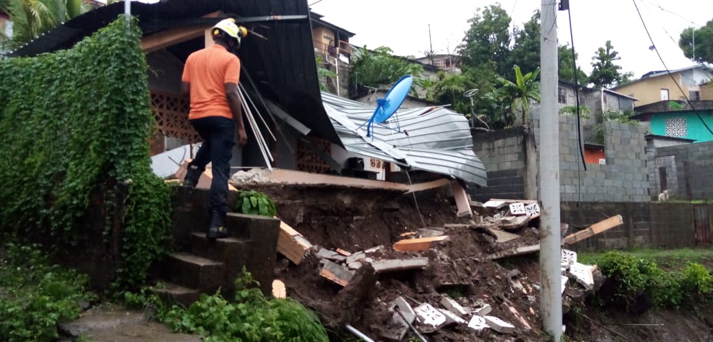 Las afectaciones se dieron en diversos puntos del país entre ellos la provincia de Panamá, Panamá oeste y Los Santos.