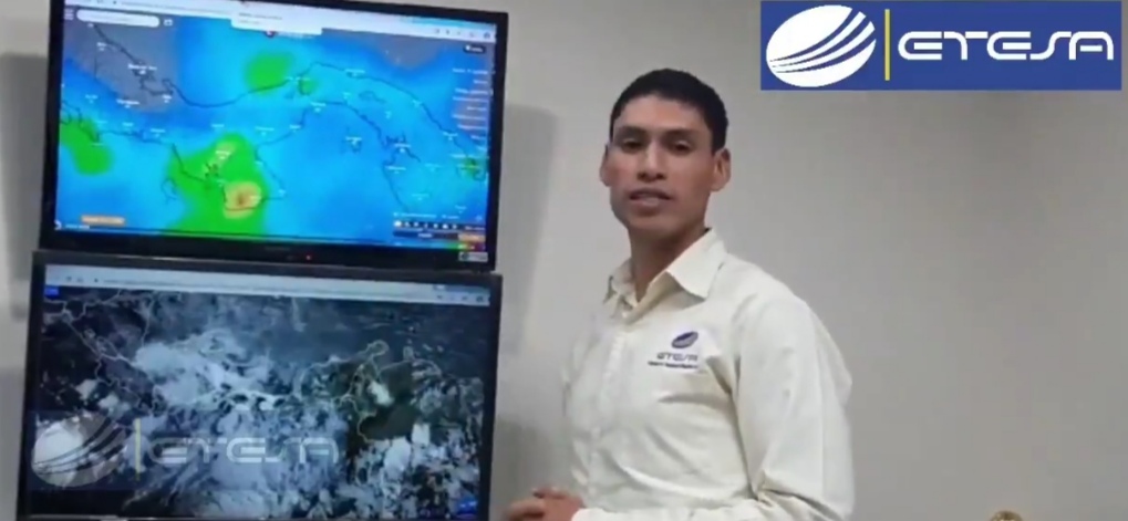 Se prevé para el territorio nacional tormentas de moderadas a fuertes para el área de Azuero de igual manera la provincia de Colón, parte de la provincia de Panamá y de Chiriquí.