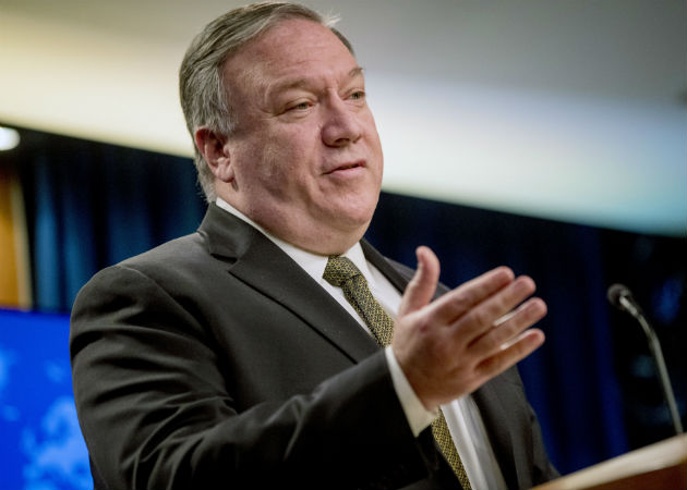  Pompeo acusó a empleados de Huawei de 