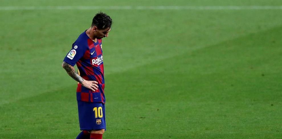 Messi. Foto:EFE