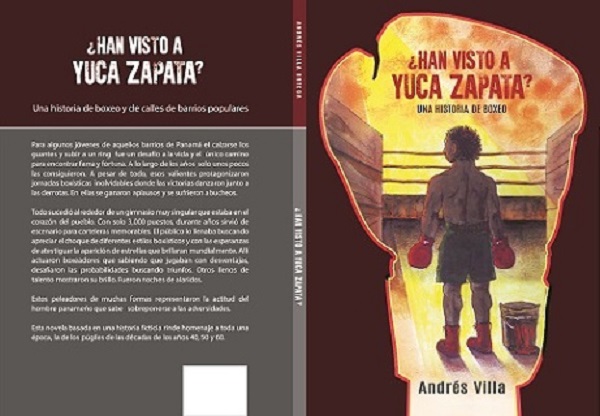 Una novela sobre el boxeo panameño escrita por Andrés Villa. Foto:Cortesía 