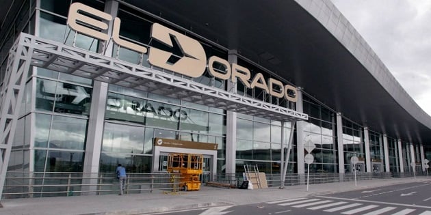 Aeropuerto El Dorado de Bogotá, el principal de Colombia. EFE