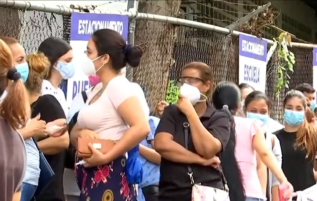 La entrega se hace según el cronograma publicado ayer.