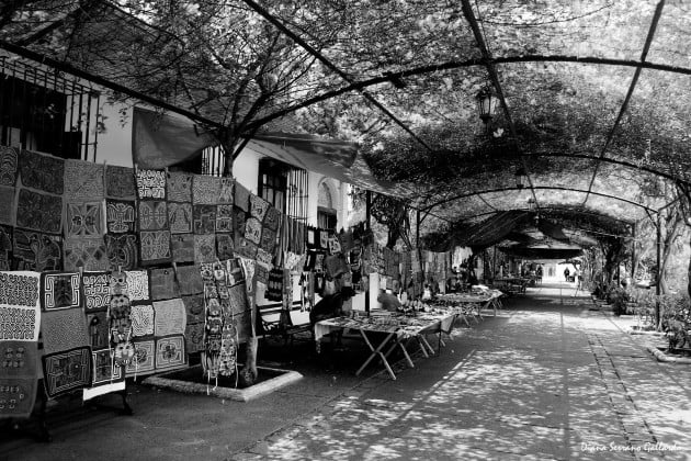 Existen cinco tiendas y un mercado artesanal, situados en puntos estratégicos del país, que permanecen cerrados temporalmente por la cuarentena impuesta por la pandemia de la COVID-19. Foto Cortesía.