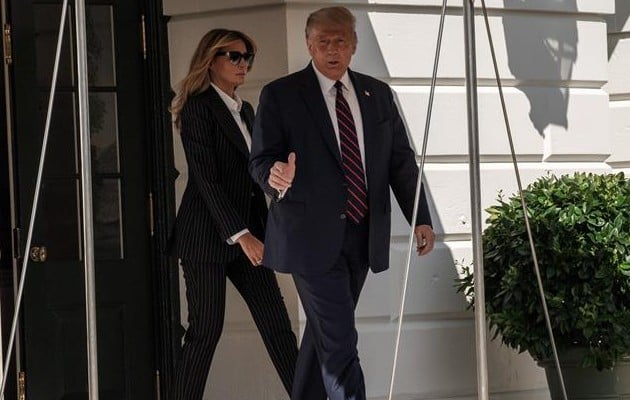 Donald Trump y Melania Trump se encuentran bien, dice su médico. Foto/EFE