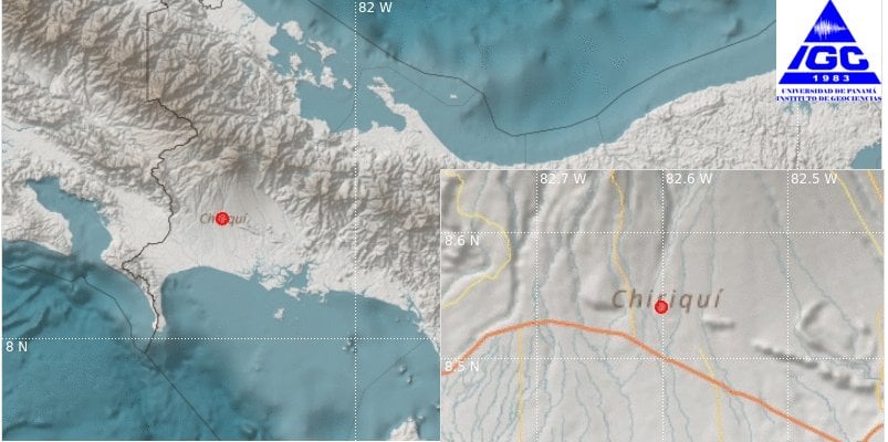 En Costa Rica, el sismo fue reportado con mayor intensidad para la capital San José a las 4.50 a.m. El evento no dejó afectaciones en ninguno de los dos país