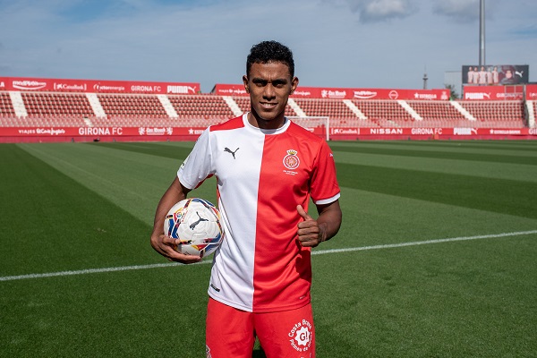 Édgar Yoel Bárcenas. Foto@GironaFC