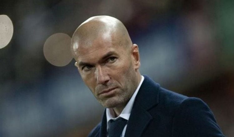 Zidane. Foto:EFE