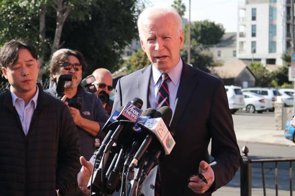 El presidente electo de Estados Unidos, Joe Biden, ha recibido las felicitaciones de varios mandatarios. Foto: EFE