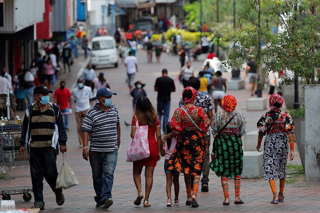 En el territorio panameño se registran 16.293 casos activos de coronavirus. Foto: EFE