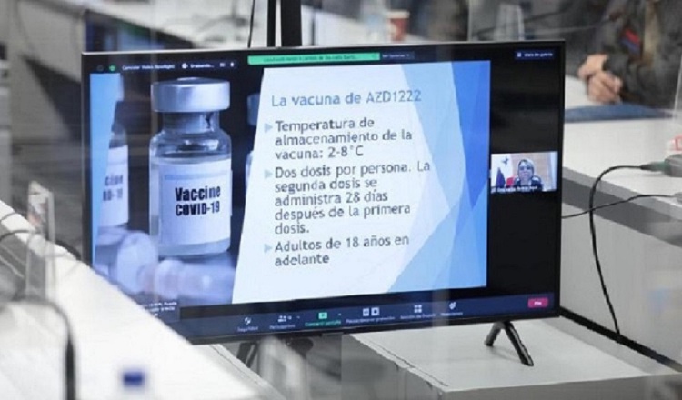 A pesar del control que existirá con la aplicación de la vacuna, para conocer a cuantos se les ha colocado, el ministro de Salud aclaró que no será obligatoria. Archivo 