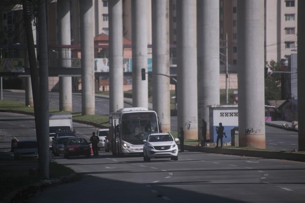 Panamá cumplió este domingo su tercer día consecutivo de cuarentena total, como medida para bajar los contagios de COVID-19. Foto: Víctor Arosemena