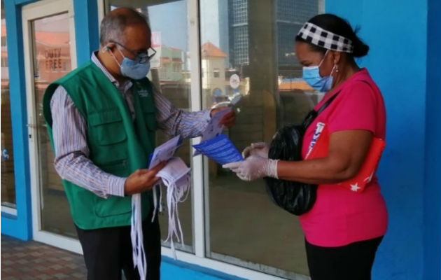 El Minsa exhorta a cumplir con las medidas de bioseguridad en la costa atlántica. Foto: Diómedes Sánchez S.