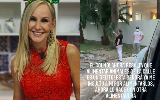 Karen Chalmers también rescata y alimenta animales de la calle. Foto: Instagram / @kchalmersh