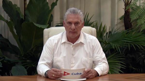 Presidente de Cuba, Miguel Diaz-Canel.