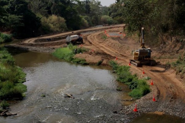 Trabajos del Proyecto de Saneamiento de la Ciudad y la Bahía de Panamá en río Juan Díaz tiene