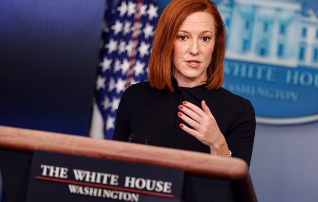 La portavoz de la Casa Blanca, Jen Psaki. Foto:EFE