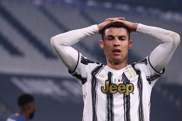 Cristiano y la Juventus vuelven a quedarse de forma 