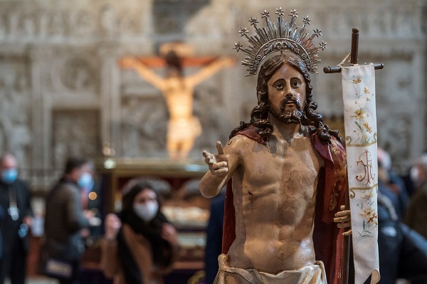 Inauguración de la Muestra de Veneración de la Semana Santa en la Catedral de Ávil.