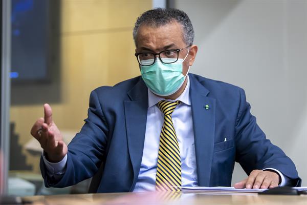 Tedros Adhanom Ghebreyesus, director general de la Organización Mundial de la Salud (OMS). EFE