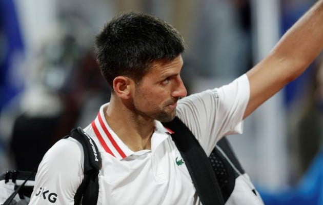 Novak Djokovic, decepcionado tras perder ante el 