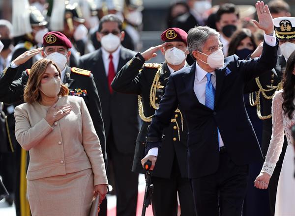 Guillermo Lasso, nuevo presidente de Ecuador. EFE