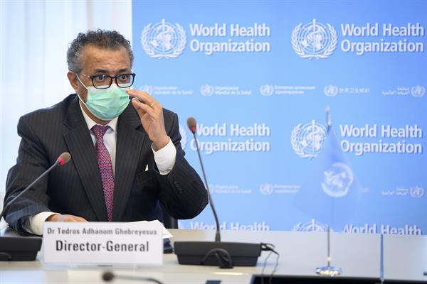 Tedros Adhanom Ghebreyesus,  director general de la Organización Mundial de la Salud (OMS). EFE