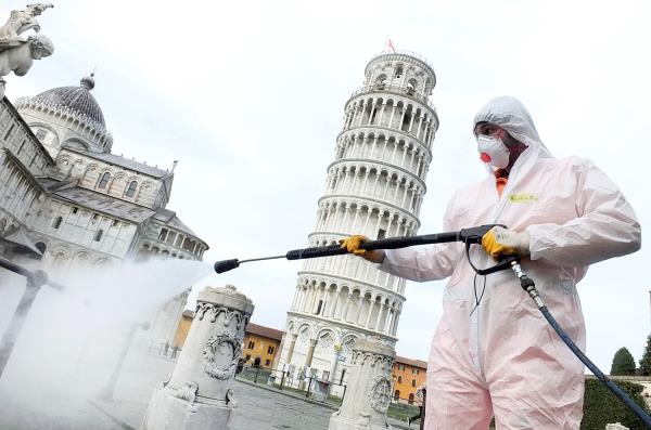  Italia registró 1,968 nuevos contagios de coronavirus y 59 fallecidos en las últimas 24 horas. Foto: EFE