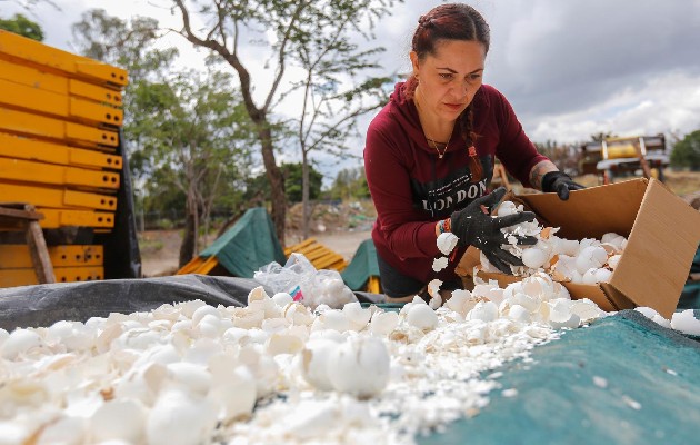 Una organización ambientalista pretende disminuir la contaminación del río Santiago. Foto: EFE