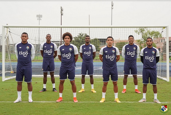 Jugadores panameños en su primera Copa Oro: Foto:Fepafut