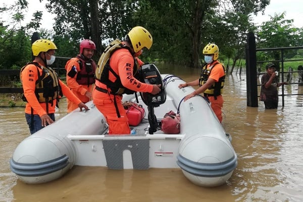 Se reportan 5 mil 435 viviendas afectadas. Foto: Sinaproc