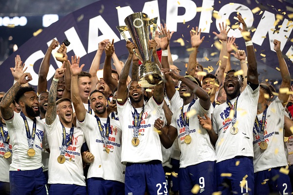 Estados Unidos levanta la Copa Oro: Foto:EFE