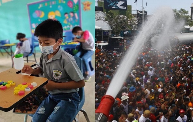 En Panamá, la educación se imparte mayormente a distancia en la actualidad. Foto: Grupo Epasa y Cortesía Meduca 