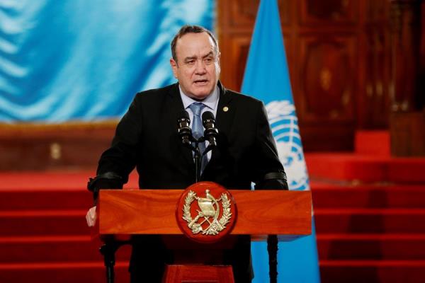 Presidente de Guatemala, Alejandro Giammattei. Foto: Archivo