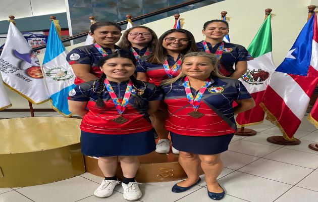 Panamá estuvo representando en la rama femenina por: Cristina Acosta, Azihra Valdés, Vivían Lee, Alma Taylor, Isabel Wong y Orna Levy. Foto: Cortesía