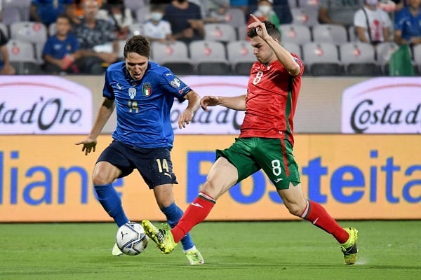 Italia empató en casa 1-1 con Bulgaria. Foto: EFE